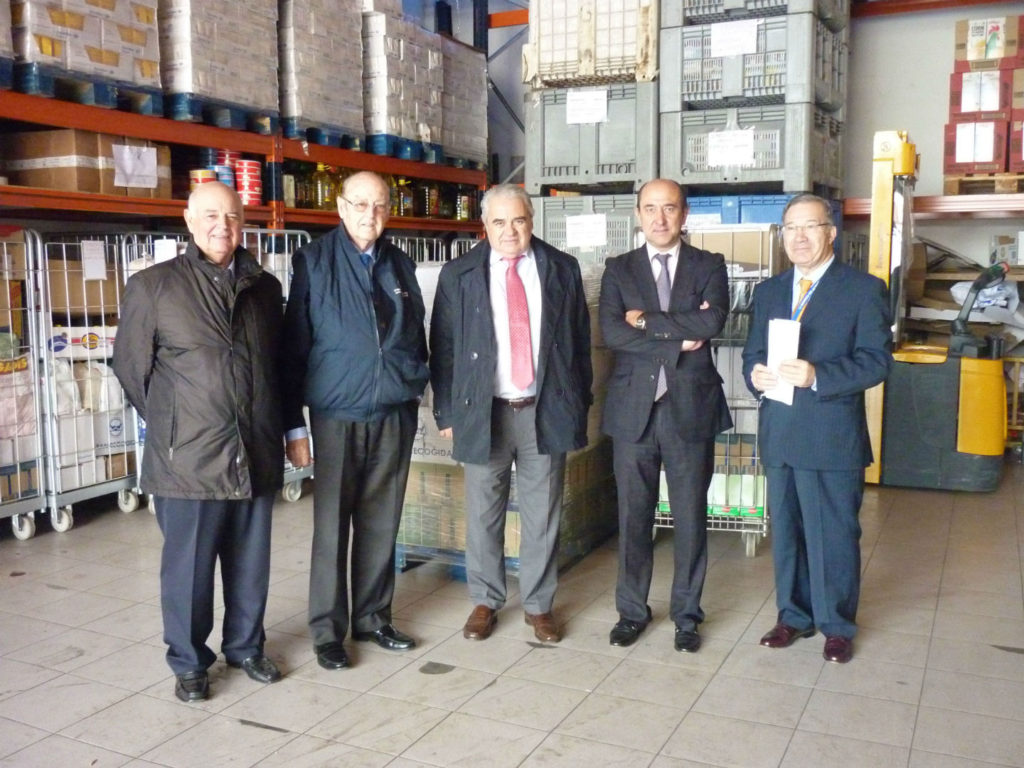 El Banco de Alimentos recibirá donaciones de comida procedente de cruceros y mercantes