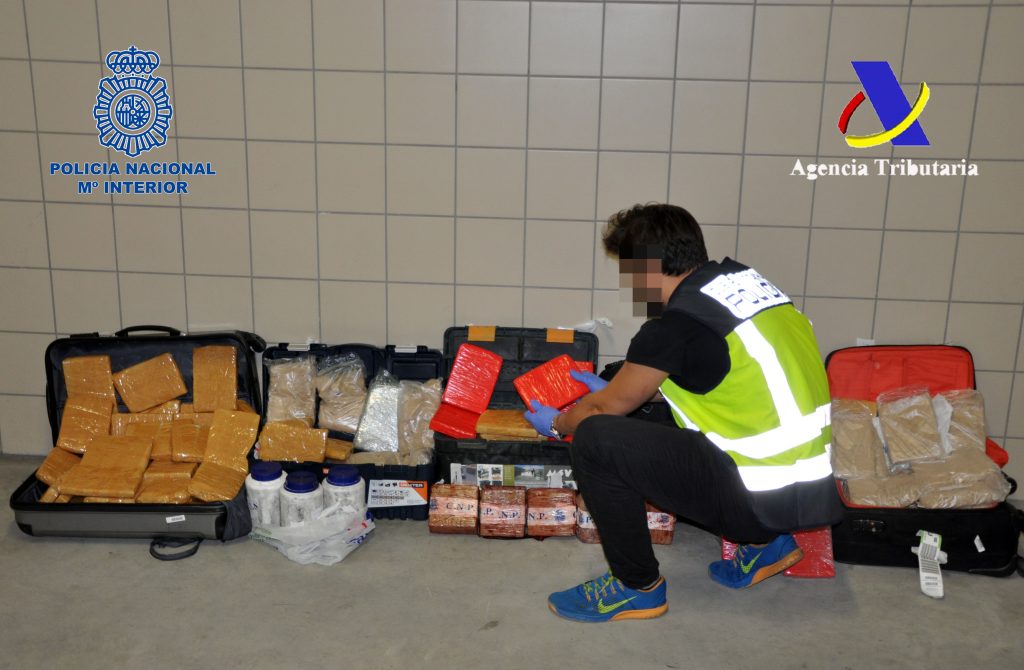 Intervenidos 331 kilos de heroína en una de las mayores incautaciones de esta droga que se ha producido en España