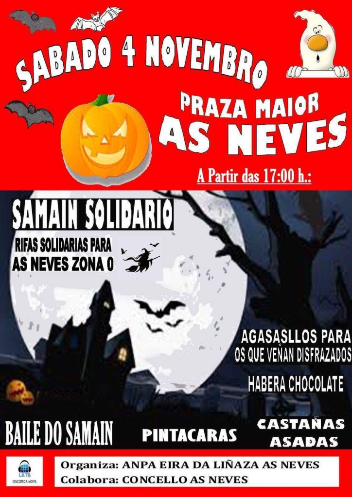 Eventos solidarios a prol de ‘As Neves Zona Cero’ esta fin de semana