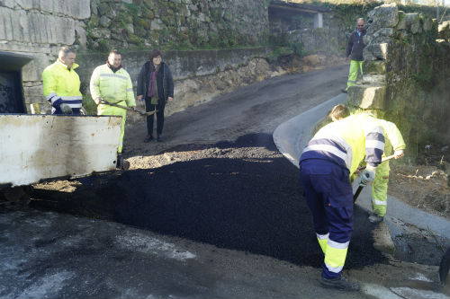 O Concello de Redondela remata a mellora do Camiño da Fonte de Saramagoso, na parroquia de O Viso