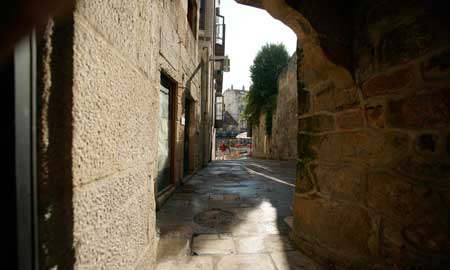 La calle Xuanelo, recién inaugurada