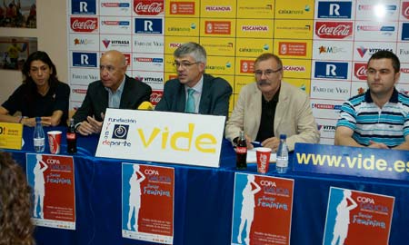 Presentación de la Copa Galicia en la Fundación Vide.