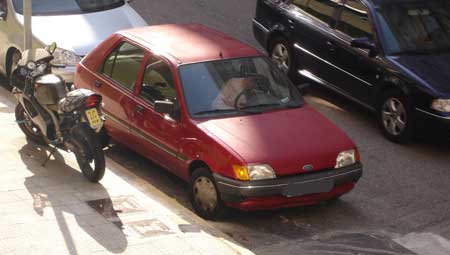 El hombre permaneció así durante horas