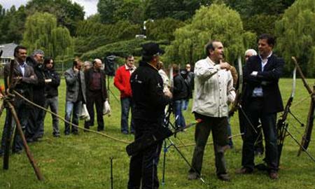 La presentación de las rutas.