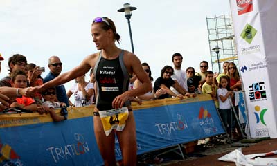 La campeona de España de triatlón. Autor: Ana Rodríguez.