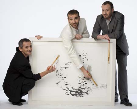 El reparto de la obra de Yasmina Reza, 'Arte'. El reparto de la obra de Yasmina Reza, 'Arte'.