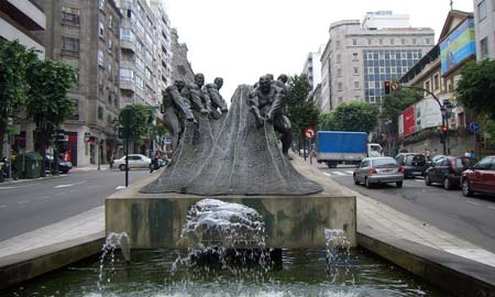 La Gran Vía es una de las calles con mayor siniestralidad.