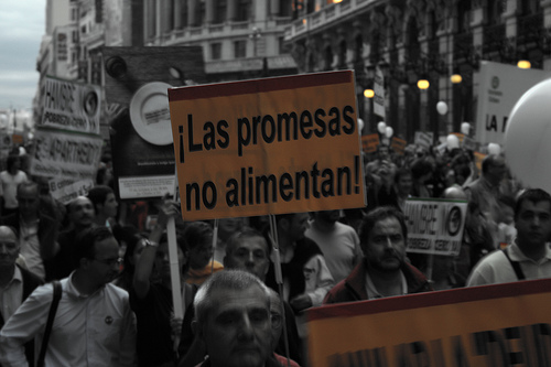 La manifestación sale a las 12.00 de la Plaza de Independencia