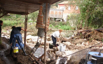 Inundaciones en Oia