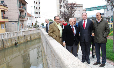 Visita de Antón Louro a Redondela