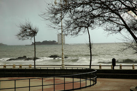 Las rachas de viento superaron los 100 km/h. (Foto: Willy Sifones)