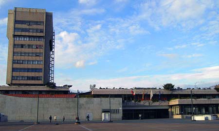 El edificio del Concello necesita una remodelación. Foto: Amaneiro.