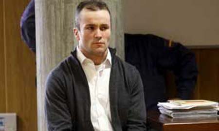 El acusado, Jacobo Piñeiro, durante el juicio en Vigo. El acusado, Jacobo Piñeiro, durante el juicio en Vigo.