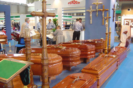 Un stand de Funergal.