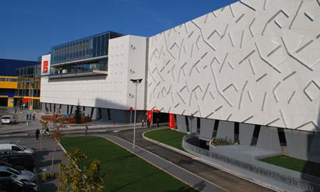 El centro comercial de IKEA en Matosinhos, Oporto.