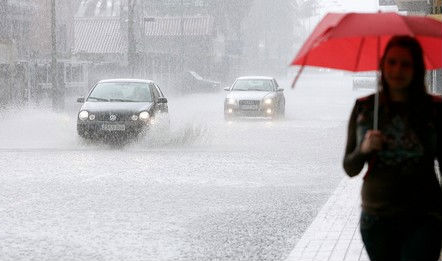 Se espera lluvia intensa a última hora del día.