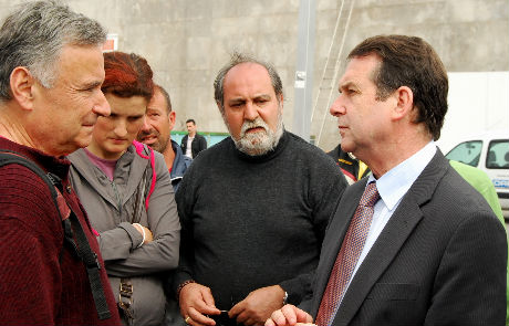 El alcalde de Vigo con miembros del IMAN