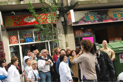 Protesta Feijóo Vigo/Tresyuno Comunicación