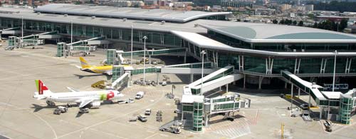 El Sáa Carneiro, principal competidor de los aeropuertos gallegos.