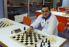 Jaime García Bernárdez, xogador do Universidade de xadrez.