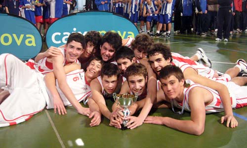 A Selección Precadete de Vigo, campiona da serie A masculina.