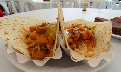 Os tacos de choco, unha das delicias a probar. Os tacos de choco, unha das delicias a probar.