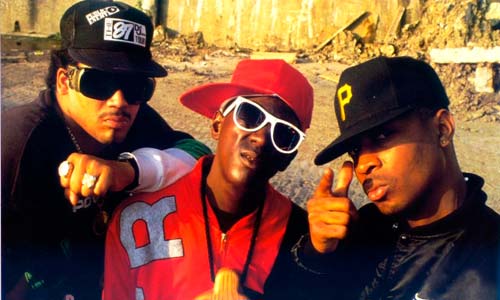 El grupo de hip hop Public Enemy.