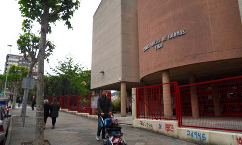 La Escuela Oficial de Idiomas de Vigo. Foto: Tresyuno Comunicación.