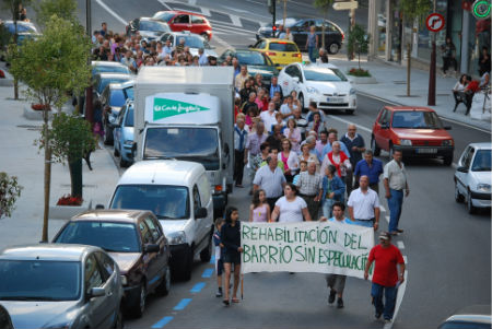 Manifestación Pizarro/Tresyuno Comunicación