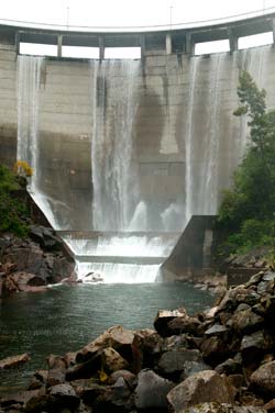 O embalse de Eiras está nestes intres ao 86% da súa capacidade.