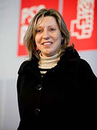 La socialista Carmen Gallego. La socialista Carmen Gallego.
