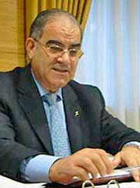 El presidente de la Cámara de Comercio de Vigo, José García Costas.