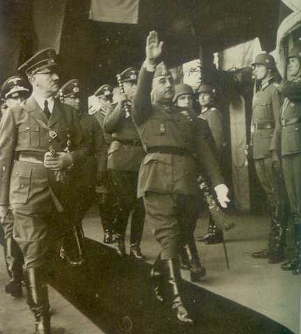 1940-Hendaya- Franco-Hitler