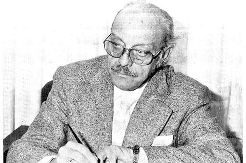 O escritor Darío Álvarez Blázquez.