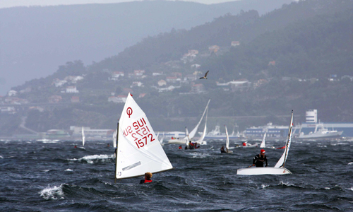 La Ría de Vigo estuvo en unas condiciones imposibles.