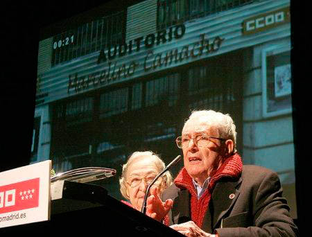 El ex secretario general de CCOO falleció en Madrid a los 92 años.