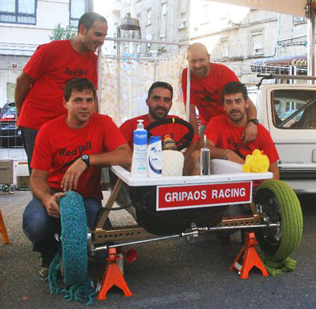 El equipo de 'Gripaos Racing' ya están camino de Brasil.