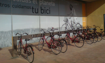 Bancada bicis eléctricas