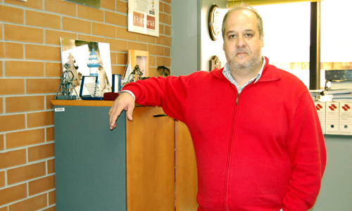 O profesor da Universidade de Vigo, Enrique Varela.