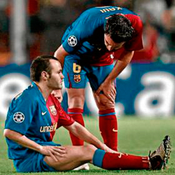 Iniesta y Xavi, nominados. Iniesta y Xavi, nominados.