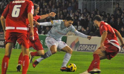 El Celta sólo ha podido sacar un punto de Balaídos. Foto: Diego Pérez.