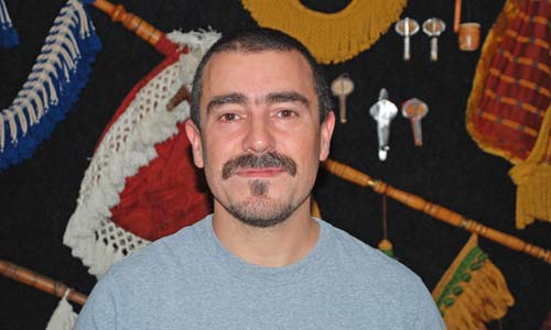 O artesán e investigador Pablo Carpintero. O artesán e investigador Pablo Carpintero.
