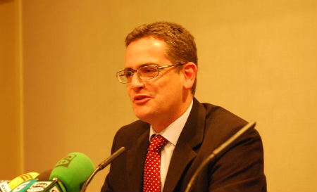 Antonio Basagoiti, presidente del PP en el País Vasco