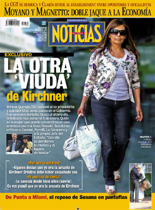 Portada de la revista argentina 'Noticias'