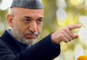 Hamid Karzai, presidente de Afganistán.