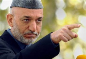 Hamid Karzai, presidente de Afganistán. Hamid Karzai, presidente de Afganistán.