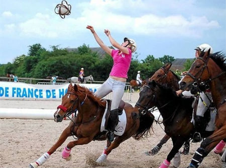 Horseball   |  Baloncesto a caballo Horseball