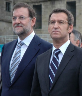 mariano rajoy y alberto núñez feijóo