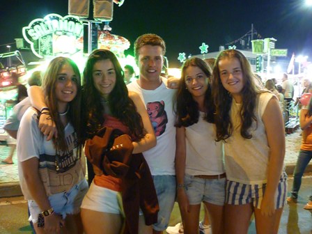 bouzas fiestas sara lidia daniel alba silvia