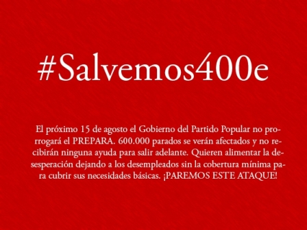 #salvemos400e foto twitter